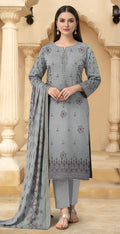 Arshia: Lawn Digital Print Embroidered Shirt