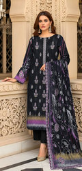 3 PIECE PRINTED EMB UNSTICHED